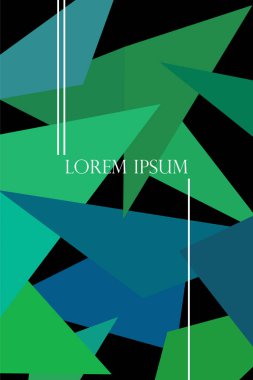 Geometrik soyut poligonal arka plan. Üçgenlerden oluşan origami stilinde desen.