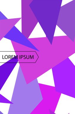 Geometrik soyut poligonal arka plan. Üçgenlerden oluşan origami stilinde desen.