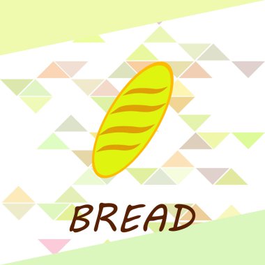 Fırın geçmişi. Çizgi grafikleri. Ekmek koleksiyonu. Ekmek Evi. Üst görünüm illüstrasyonu işleniyor. Vektör illüstrasyonu