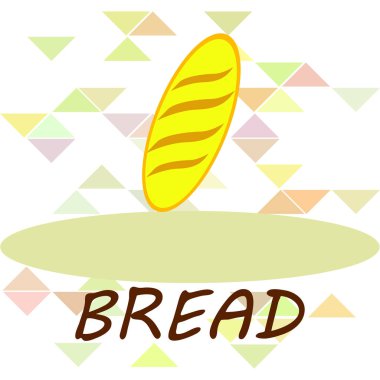 Fırın geçmişi. Çizgi grafikleri. Ekmek koleksiyonu. Ekmek Evi. Üst görünüm illüstrasyonu işleniyor. Vektör illüstrasyonu