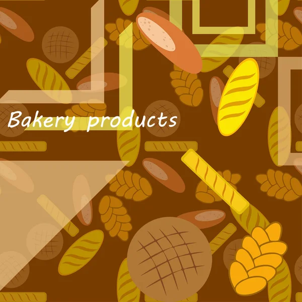 Vector ilustración de Panadería Producto Colección de Alimentos — Archivo Imágenes Vectoriales
