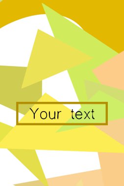 Geometrik şekillerle yapılmış broşür ve kapaklar için soyut modern poligonal arka plan.