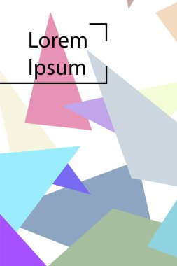 Geometrik soyut poligonal arka plan. Üçgenlerden oluşan origami stilinde desen.