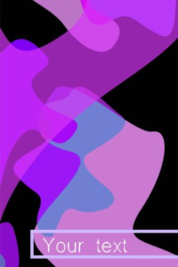 Soyut Akışkan yaratıcı şablon, kart, renk kapağı. Suluboya tasarımı, sıvılar, şekiller. Trendy vektör.