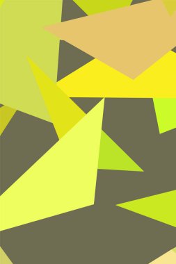 Geometrik şekillerle yapılmış broşür ve kapaklar için soyut modern poligonal arka plan.