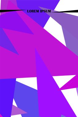 Geometrik soyut poligonal arka plan. Üçgenlerden oluşan origami stilinde desen.