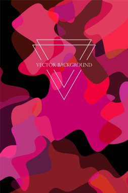 Soyut Akışkan yaratıcı şablon, kart, renk kapağı. Suluboya tasarımı, sıvılar, şekiller. Trendy vektör.