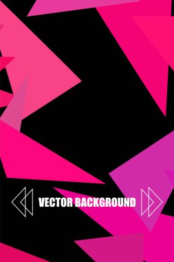 Geometrik soyut poligonal arka plan. Üçgenlerden oluşan origami stilinde desen.