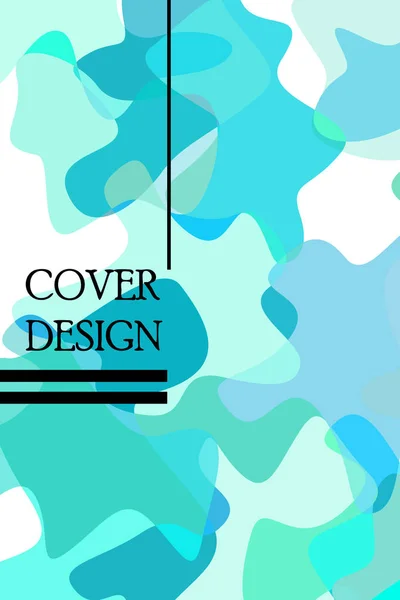 Abstract vloeibare creatieve sjabloon, kaart, kleur cover. Aquarel design, vloeistoffen, vormen. Trendy vector. — Stockvector