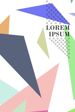 Geometrik soyut poligonal arka plan. Üçgenlerden oluşan origami stilinde desen.