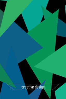 Geometrik soyut poligonal arka plan. Üçgenlerden oluşan origami stilinde desen.