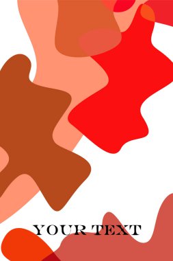 Soyut Akışkan yaratıcı şablon, kart, renk kapağı. Suluboya tasarımı, sıvılar, şekiller. Trendy vektör.