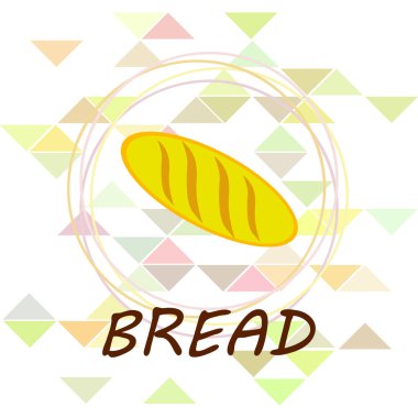 Fırın geçmişi. Çizgi grafikleri. Ekmek koleksiyonu. Ekmek Evi. Üst görünüm illüstrasyonu işleniyor. Vektör illüstrasyonu