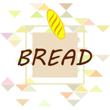 Fırın geçmişi. Çizgi grafikleri. Ekmek koleksiyonu. Ekmek Evi. Üst görünüm illüstrasyonu işleniyor. Vektör illüstrasyonu