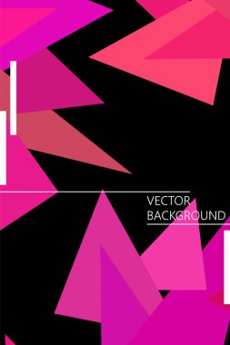 Geometrik soyut poligonal arka plan. Üçgenlerden oluşan origami stilinde desen.