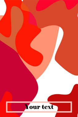 Soyut Akışkan yaratıcı şablon, kart, renk kapağı. Suluboya tasarımı, sıvılar, şekiller. Trendy vektör.