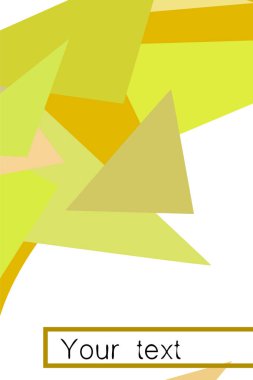 Geometrik şekillerle yapılmış broşür ve kapaklar için soyut modern poligonal arka plan.