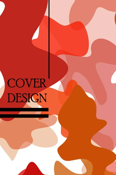 Abstract vloeibare creatieve sjabloon, kaart, kleur cover. Aquarel design, vloeistoffen, vormen. Trendy vector. — Stockvector