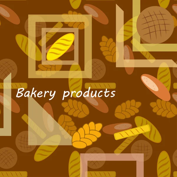 Vector ilustración de Panadería Producto Colección de Alimentos — Vector de stock