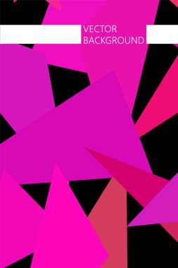 Geometrik soyut poligonal arka plan. Üçgenlerden oluşan origami stilinde desen.