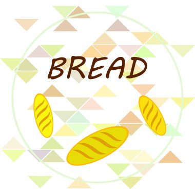 Fırın geçmişi. Çizgi grafikleri. Ekmek koleksiyonu. Ekmek Evi. Üst görünüm illüstrasyonu işleniyor. Vektör illüstrasyonu