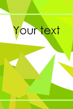 Geometrik şekillerle yapılmış broşür ve kapaklar için soyut modern poligonal arka plan.