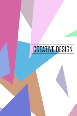 Geometrik soyut poligonal arka plan. Üçgenlerden oluşan origami stilinde desen.