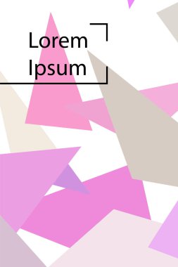 Geometrik soyut poligonal arka plan. Üçgenlerden oluşan origami stilinde desen.