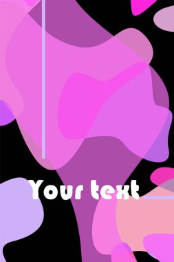 Soyut Akışkan yaratıcı şablon, kart, renk kapağı. Suluboya tasarımı, sıvılar, şekiller. Trendy vektör.