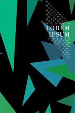 Geometrik soyut poligonal arka plan. Üçgenlerden oluşan origami stilinde desen.