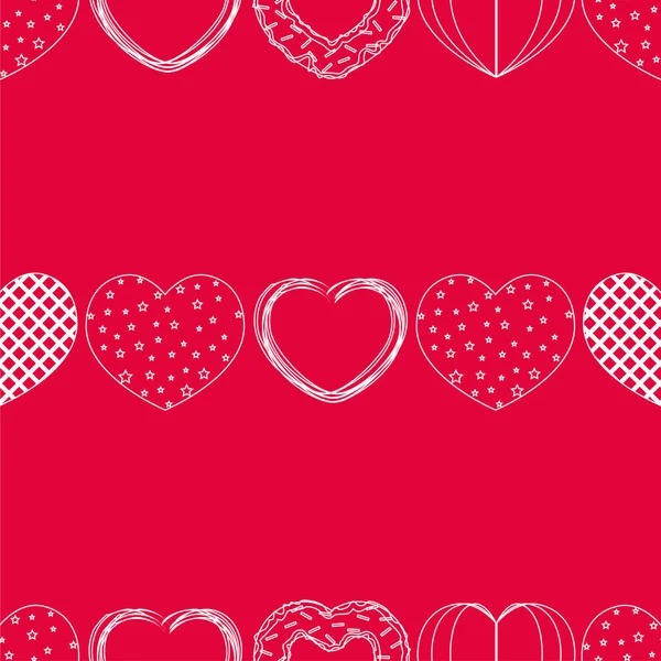 Абстрактный романтический фон с сердцем. Векторный фон ко Дню Святого Валентина . — стоковый вектор