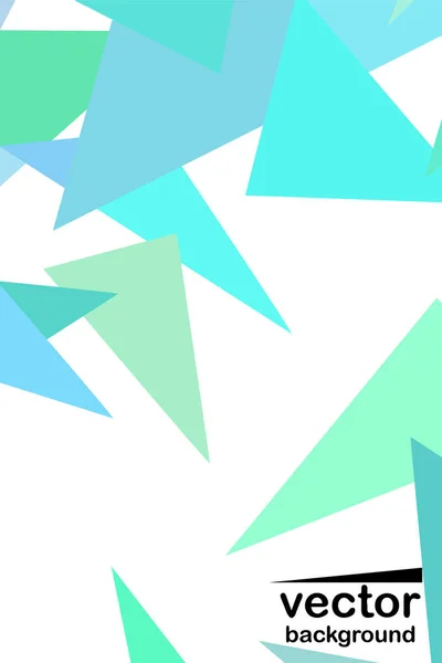 Fundo poligonal abstrato geométrico. O padrão no estilo de origami, que consiste em triângulos . — Vetor de Stock