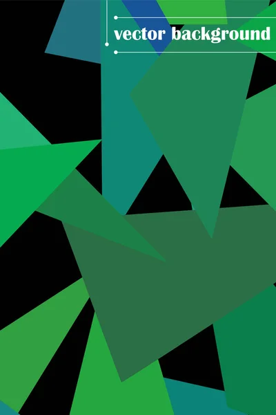 Geometriai absztrakt sokszögű háttér. A minta a stílus origami, amely háromszögek. — Stock Vector