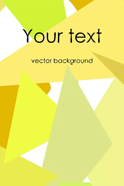 Streszczenie nowoczesne poligonalnego tło dla broszury i okładki, wykonane z kształtów geometrycznych. — Wektor stockowy