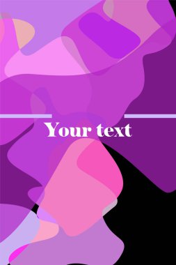 Soyut Akışkan yaratıcı şablon, kart, renk kapağı. Suluboya tasarımı, sıvılar, şekiller. Trendy vektör.