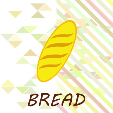 Fırın geçmişi. Çizgi grafikleri. Ekmek koleksiyonu. Ekmek Evi. Üst görünüm illüstrasyonu işleniyor. Vektör illüstrasyonu