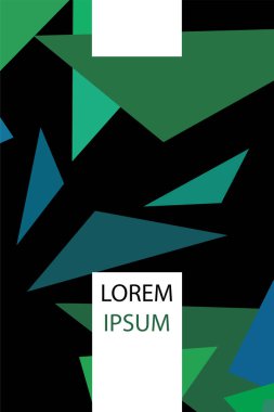 Geometrik soyut poligonal arka plan. Üçgenlerden oluşan origami stilinde desen.