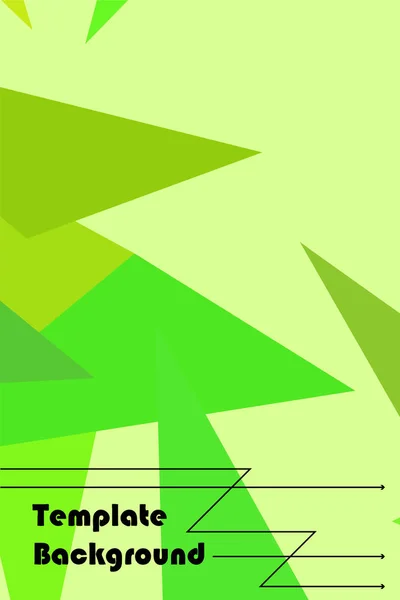 Abstrakt moderne poligonal baggrund for brochure og omslag, lavet med geometriske former . – Stock-vektor