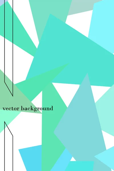 Geometrische abstracte veelhoekige achtergrond. Het patroon in de stijl van origami, die bestaat uit driehoeken. — Stockvector