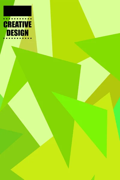 Fondo poligonal moderno abstracto para folleto y cubiertas, hecho con formas geométricas . — Archivo Imágenes Vectoriales