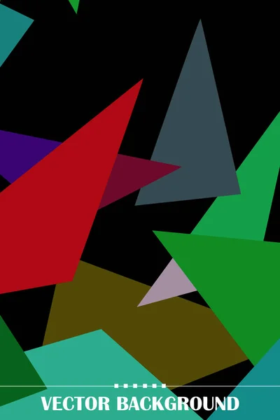 Fundal poligonal modern abstract pentru broșură și capace, realizate cu forme geometrice . — Vector de stoc