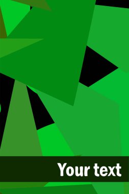 Geometrik şekillerle yapılmış broşür ve kapaklar için soyut modern poligonal arka plan.