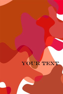 Soyut Akışkan yaratıcı şablon, kart, renk kapağı. Suluboya tasarımı, sıvılar, şekiller. Trendy vektör.