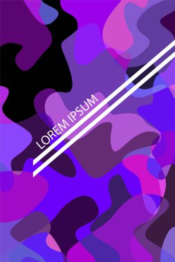 Soyut Akışkan yaratıcı şablon, kart, renk kapağı. Suluboya tasarımı, sıvılar, şekiller. Trendy vektör.