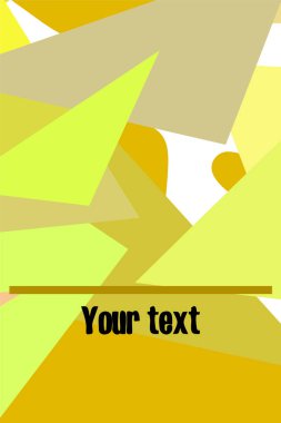 Geometrik şekillerle yapılmış broşür ve kapaklar için soyut modern poligonal arka plan.