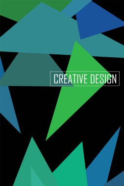 Geometrik soyut poligonal arka plan. Üçgenlerden oluşan origami stilinde desen.