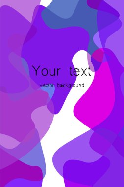 Soyut Akışkan yaratıcı şablon, kart, renk kapağı. Suluboya tasarımı, sıvılar, şekiller. Trendy vektör.