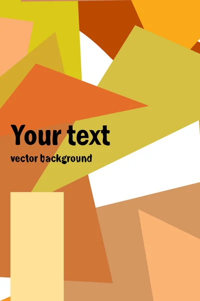 Abstraktní moderní poligonální pozadí pro brožury a přikrývky, vyrobené geometrickými tvary. — Stockový vektor