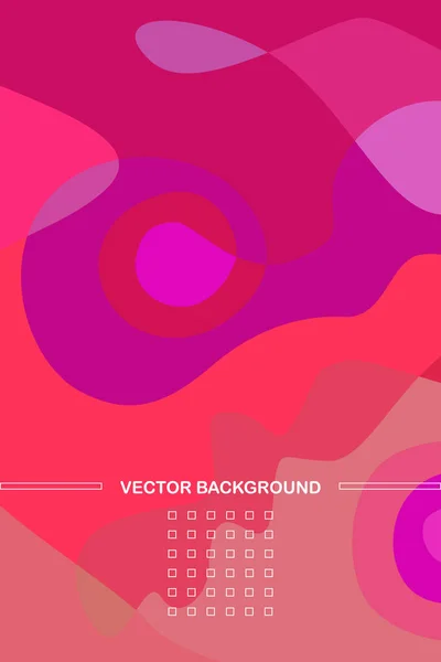 Beautiful abstract spots vector illustration of grunge texture — Stock Vector