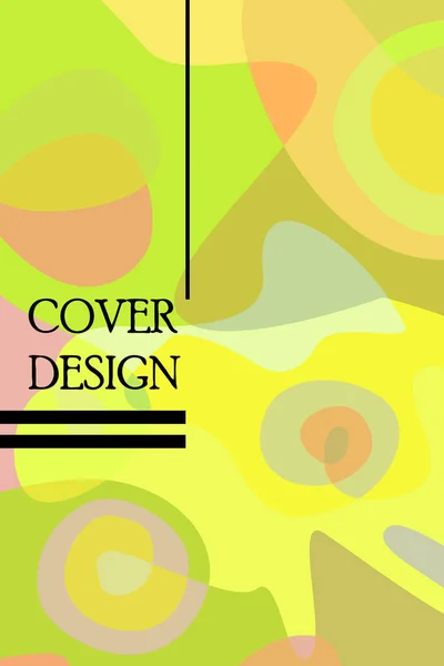 Mooie abstracte vlekken vector illustratie van grunge textuur — Stockvector